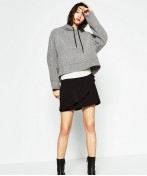 Skirt With Asymmetric Frill