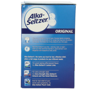 Alka Seltzer Original Effervescent Tablets