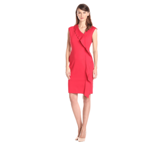 Cap Ruffle Dress