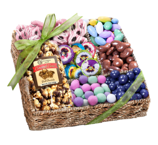 Spring Chocolate, Sweets and Treats Gift Basket