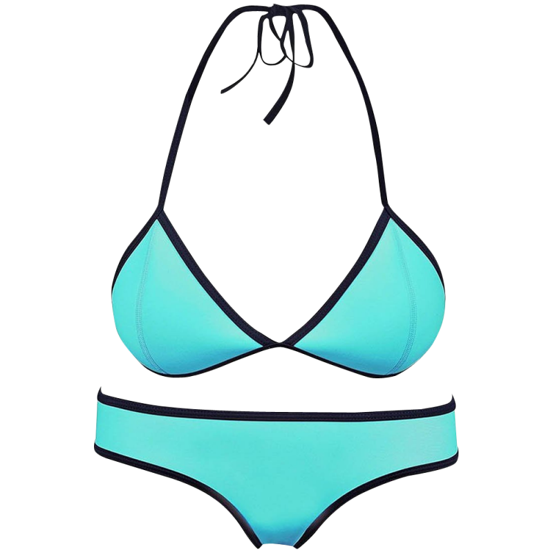 Diving Suit Material-neoprene Bikini Set Swimsuit Swimwear
