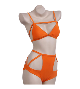 FINEJO Women's Sexy Push Up Bandage Bikini Set