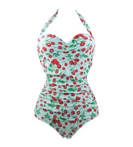 Cocoship 50s Retro Vintage Swimwear Monokinis
