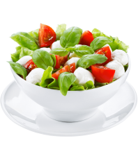 Fresh organic salad veg