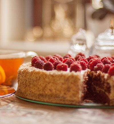 Rasberry cake