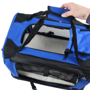 Easipet Fabric Pet Carrier, Medium,Blue 