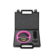 HALO PET MICROCHIP SCANNER MID06(PINK in a Carry Case with Car Charger) 