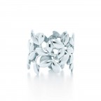 Olive leaf band ring