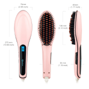 Apalus Brush Hair Straightener Detangling Hair Brush