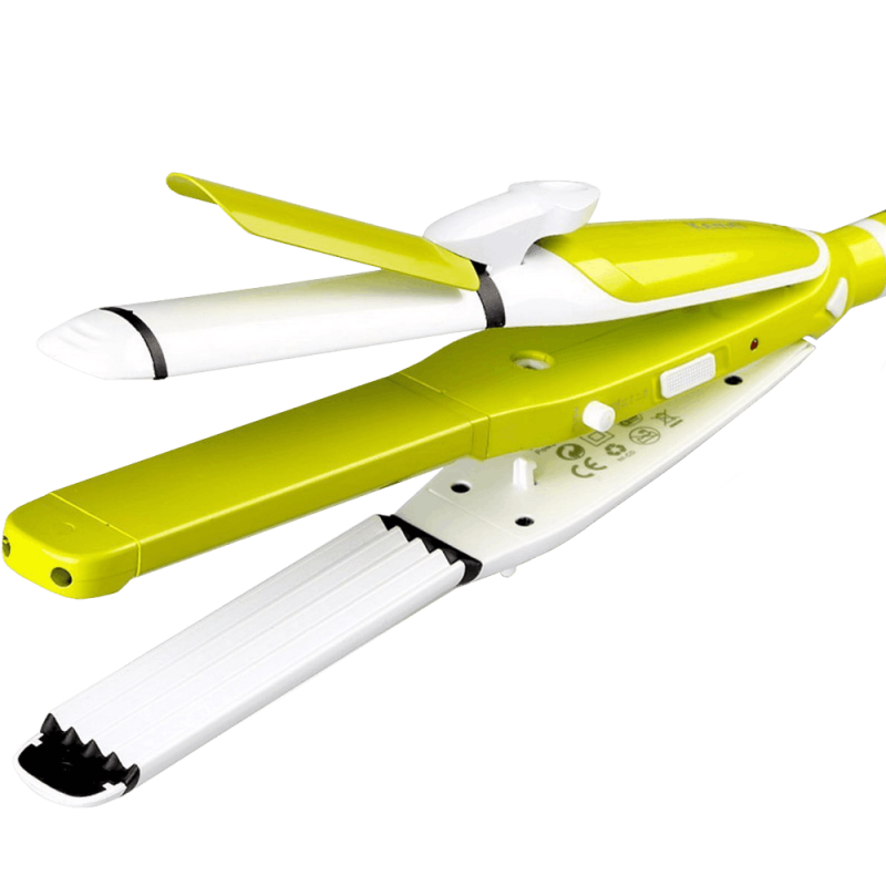 Hialstar 3 in 1 Hair Care Anion Straightening Irons Curler Plate