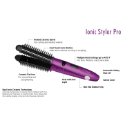 InStyler Ionic Styler Pro Ionic Hot Brush and Ceramic Flat Iron