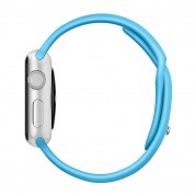 Apple 38 MM Smartwatch - Silver Aluminum Case with Blue Band