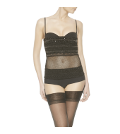 Calypso Mesh Underwired Bustier