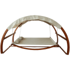 Leisure Season Swing Bed with Canopy