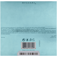 Bvlgari Aqva Marine Pour Homme