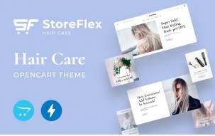 Storeflex Hair Care Online Store Shop Template
