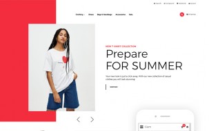 Glam - Fashion Store Creative Shop Template