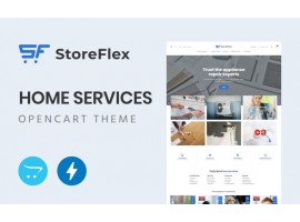 Storeflex Home Services Shop Template