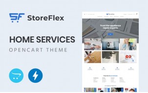 Storeflex Home Services Shop Template