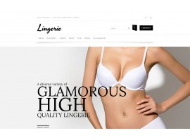 Lingerie Store Shop Template