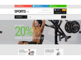 Active Sports Store Shop Template