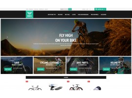 Cycling Equipment Shop Template