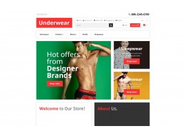 Underwear Shop Template