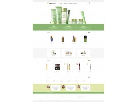 Organic Cosmetics Shop Template