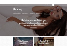 Wedding Store Shop Template