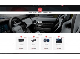 Car Audio Video Equipment Shop Template