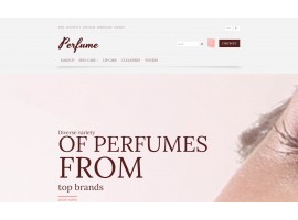 Elegant Fragrance Shop Template