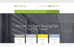 Hosting Provider Shop Template