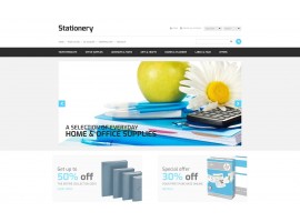Stationery Store Shop Template