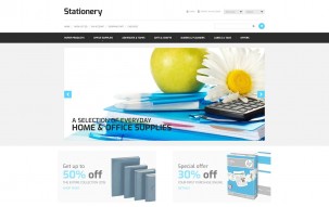 Stationery Store Shop Template