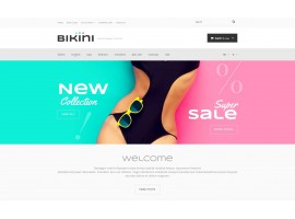 Women Swimwear Store Shop Template