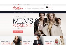 Clothing for Everyone Shop Template
