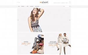 Trendy Clothes Store Shop Template