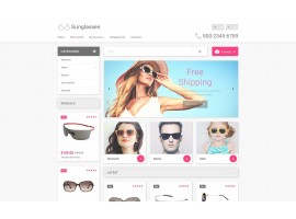 Eyewear Shop Template