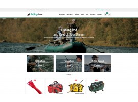 Fishing Supplies Shop Template