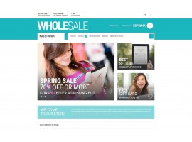 Wholesale Store Responsive Shop Template