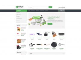 Kitchen Supplies Store Shop Template