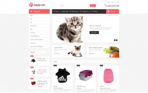Pets Shop Template