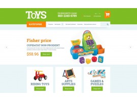 Toys for Kids Shop Template
