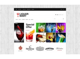 Liquor Mart Shop Template