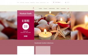 Decorative Candles Shop Template