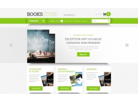 Online Literature Orders Shop Template