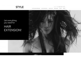 Hair and Beauty Salon Shop Template