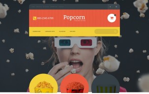 Popcorn Online Store Shop Template