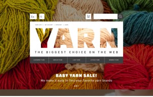 Yarn Online Store Shop Template