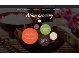 Asian Grocery Store Shop Template